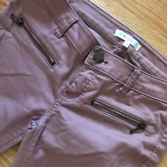 Love Fire Skinny Dusty Pink pants - Picture 4 of 6